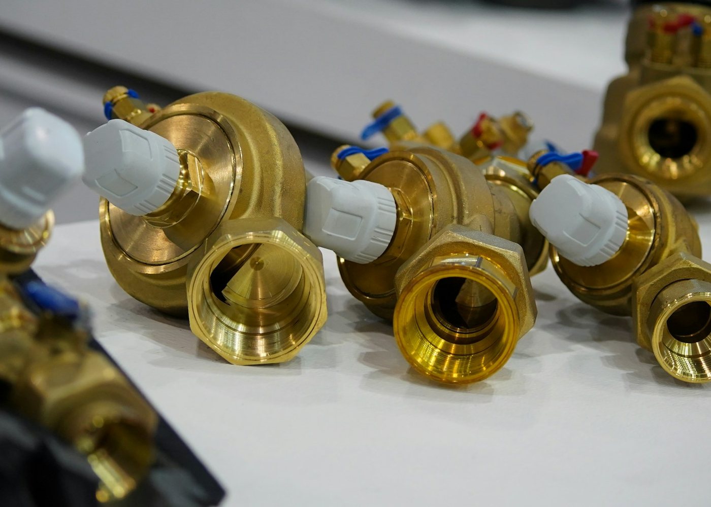 Brass valves and plumbing fittings supplied to GCC projects